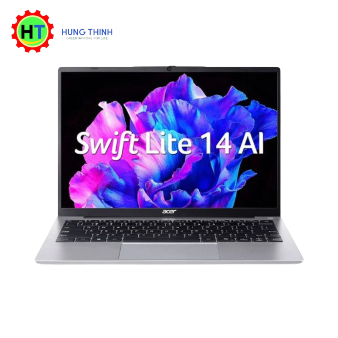 Laptop Acer Swift Lite 14 AI SFL14-51M-56HS NX.J1HSV.002 (Ultra 5 125U/ Ram 16GB/ SSD 512GB/ Windows 11 Home/ 1Y/ Bạc)